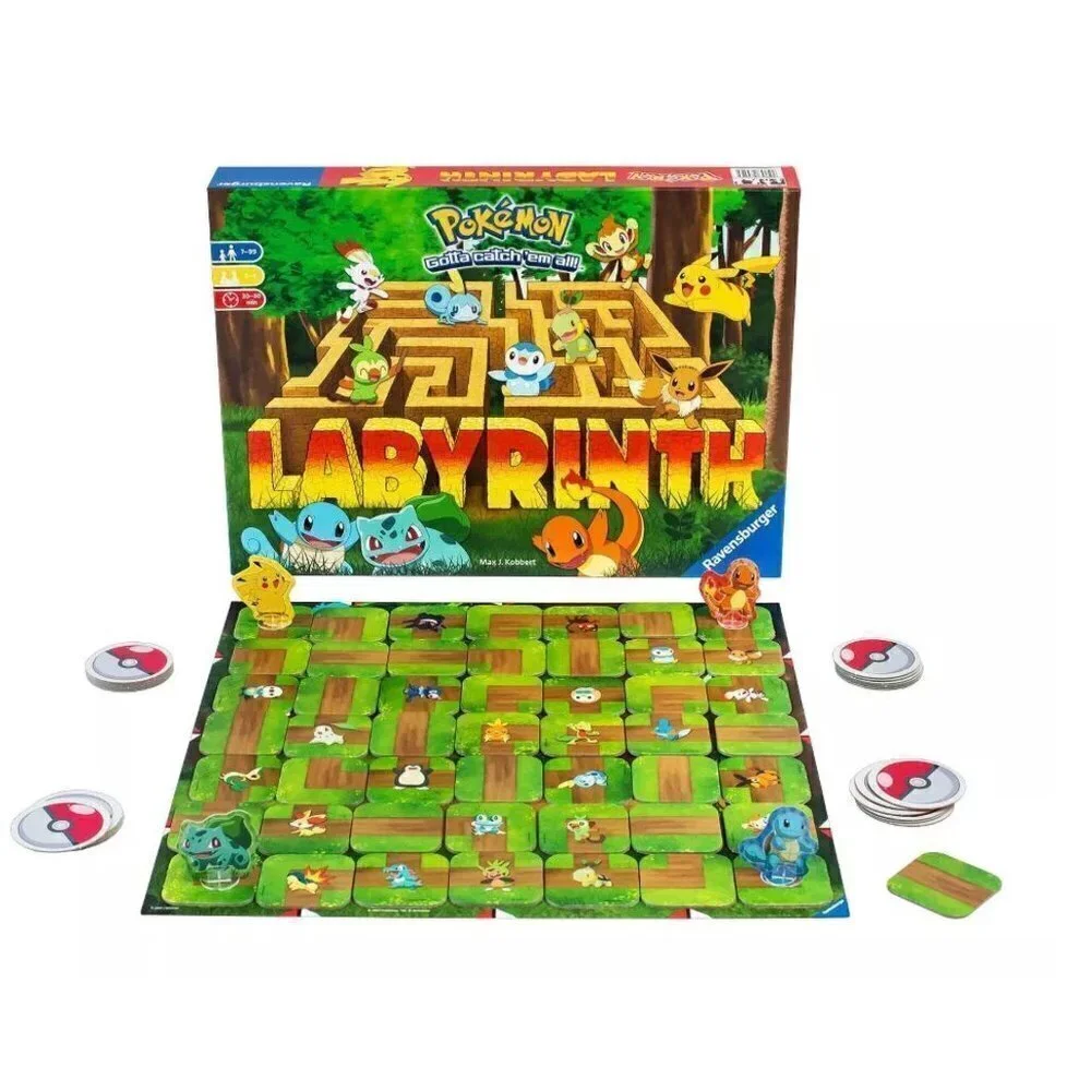 Ravensburger Pokémon Labyrinth Family Board Game for Kids & Adults Age 7 & Up